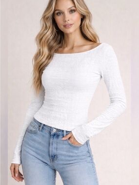 8. Elodie • NWT texture long sleeve
